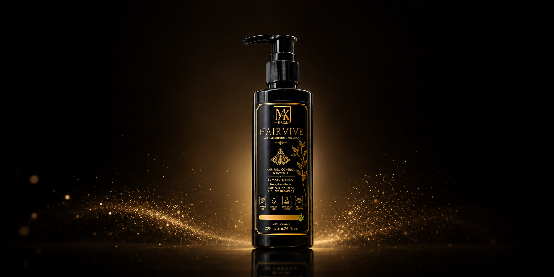 Hairvive in golden glow